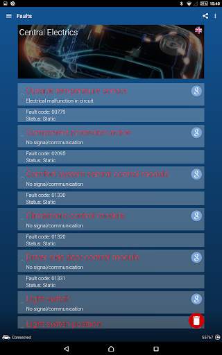 OBDeleven VAG car diagnostics screenshot 19