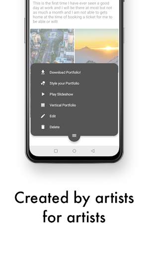 Art Portfolio: Create and download your portfolios screenshot 5