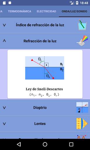 Fórmulas de Física - Physics Calc screenshot 8