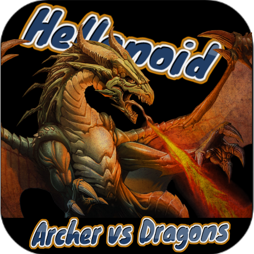 ikon Hellanoid : Archer vs Dragons