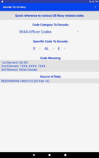 Decoder for US Navy screenshot 6
