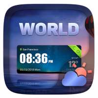 World GO Weather Widget Theme logo