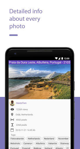 Photosen - Best Flickr app viewer and downloader. screenshot 5