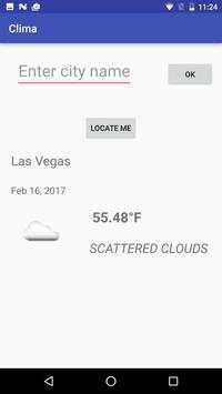 Clima screenshot 2