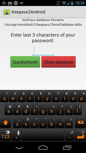 Keepass2Android Offline screenshot 3