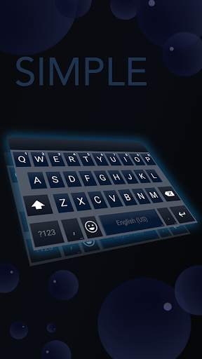 Cute Simple Emoji Keyboard screenshot 1