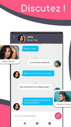 HugAvenue - Rencontres en ligne screenshot 3