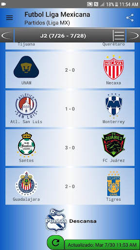 SoccerLair Mexican Leagues screenshot 4