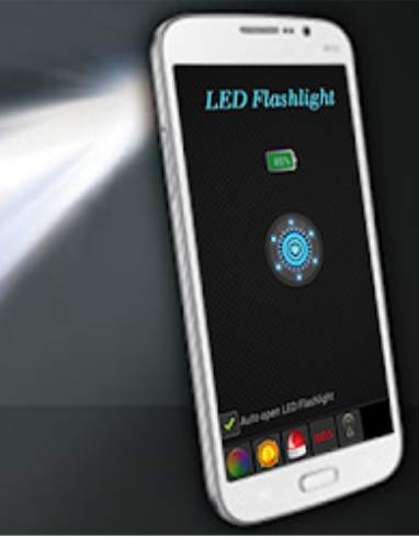 Mobile Torch - Flashlight Widget App screenshot 3