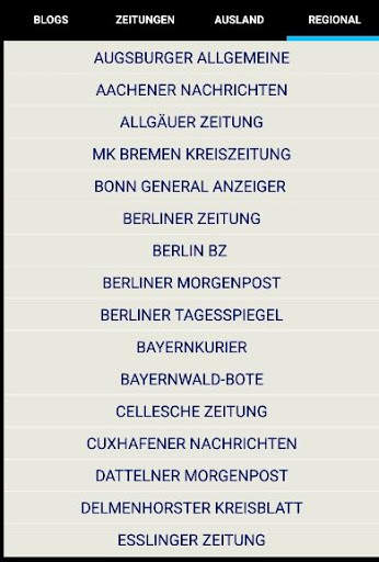 ZBN - ZEITUNGEN BLOGS NEWS screenshot 5