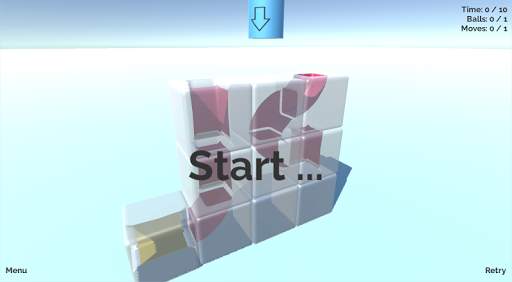 Cube 3D - Ball Puzzle screenshot 1