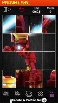 Puzzle Lego IronMan screenshot 5