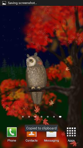 Owl of a Season Wallpaper Lite screenshot 5