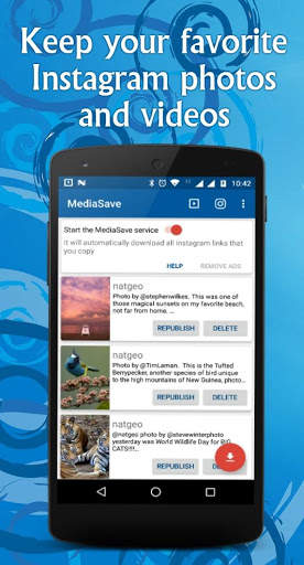 MediaSave - Downloader for Instagram screenshot 1