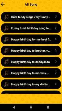 Happy Birthday Song with Name: Birthday song audio 4 تصوير الشاشة