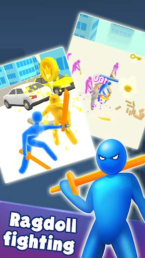 Jelly Fighter: Stickman fight screenshot 1