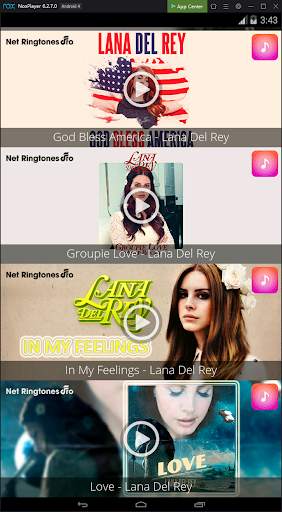 Lana Del Rey Top Ringtones Offline screenshot 2