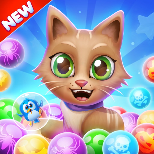 Pop Catly Puzzle - Best Bubble Shooter Witch 2021 icon