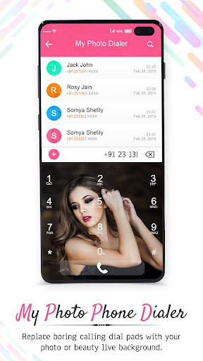 My Photo Phone Dialer: Photo Caller Screen Dialer screenshot 1