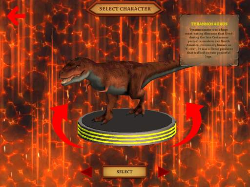 Tyrannosaurus Rex Simulator 3D स्क्रीनशॉट 6