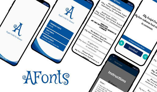 Free Fonts for Hauwei (AFonts) screenshot 7