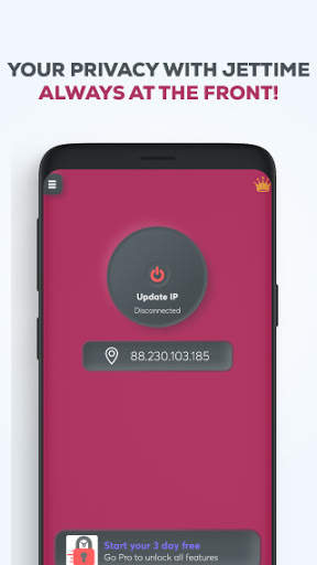 Jettime VPN - Free VPN Proxy screenshot 2