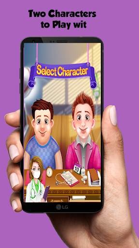 Little Doctor Game 2 (Foot care) screenshot 2