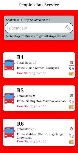 People Bus Service Karachi BRT screenshot 3