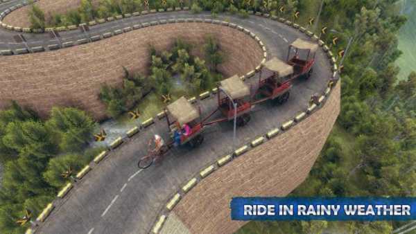 Offroad Bicycle Rickshaw Driving Simulator 2018 screenshot 7