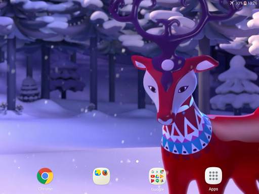 Christmas Deer Live Wallpaper screenshot 11