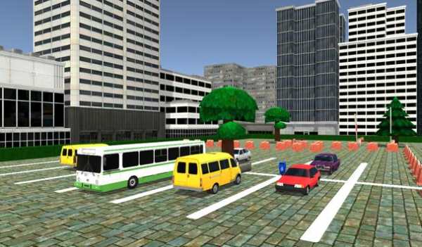 Bus Parking 2016 3D screenshot 1