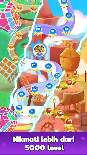 Game Kucing: Bubble Shooter 3D screenshot 3