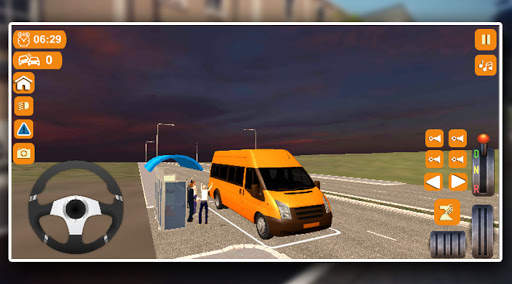 Mini Bus City Game Simulator 2021 स्क्रीनशॉट 6