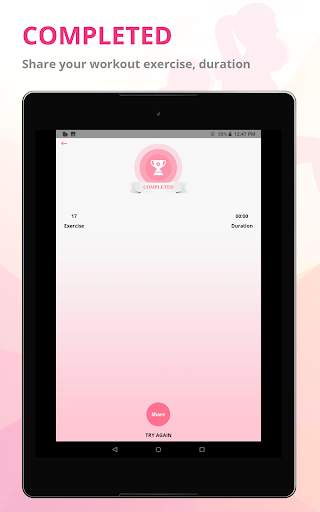 Women Fitness - Female Workout Challenge screenshot 12