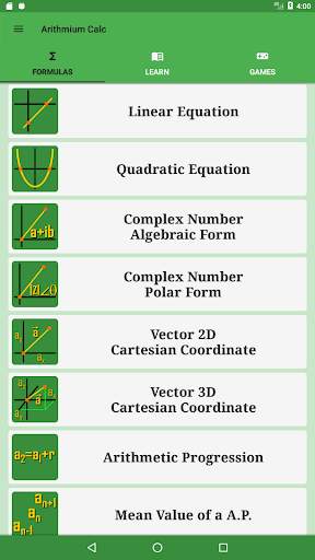 Math Formulas - Arithmium Calc screenshot 9