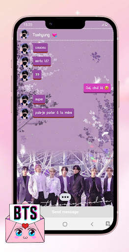 BTS Messenger : Chat Simulator screenshot 4