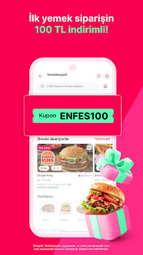 Yemeksepeti - Yemek & Market screenshot 1
