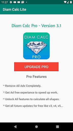 Diam Calc Lite - Diamond Calculator Recut App Free screenshot 8