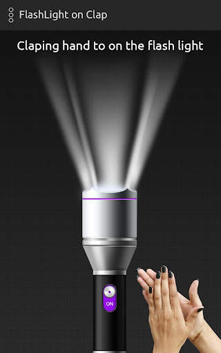 Clap to flash light on/off : Flash LED screenshot 1