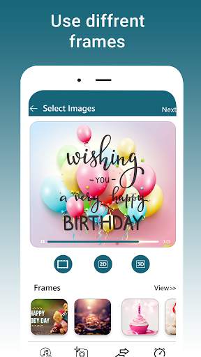 Birthday VM : Birthday Video and Photo Maker App screenshot 4