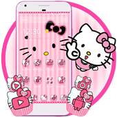 Hello Princess Kitty Pink Cute Cartoon Theme 1.1.2