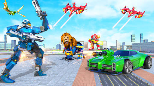 Lion robot game - multi robots screenshot 4
