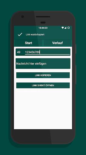 Chat Link Generator screenshot 2