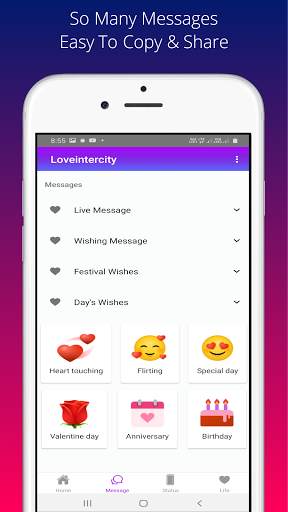 Loveintercity : Messages, WhatsApp Status, Shayari screenshot 3