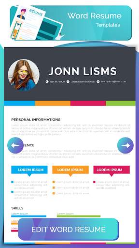 My Resume: CV Maker PDF, DOC screenshot 7