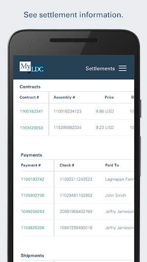 MyLDC screenshot 3