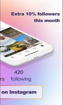 Get followers For instagram 2018 Pro screenshot 2