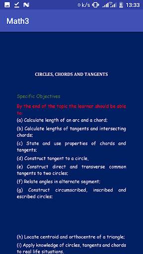 Mathematics Form 3 Notes  K.C.S.E Topical Revision 6 تصوير الشاشة