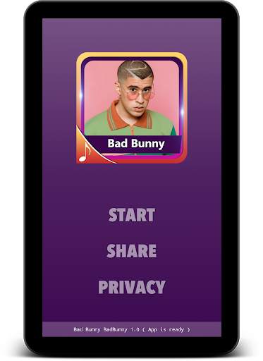 Bad Bunny Música Sin internet 2020 1 تصوير الشاشة