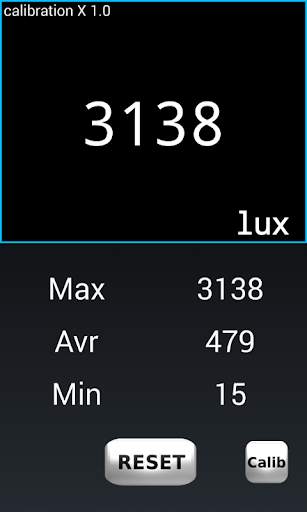 Lux Meter screenshot 1